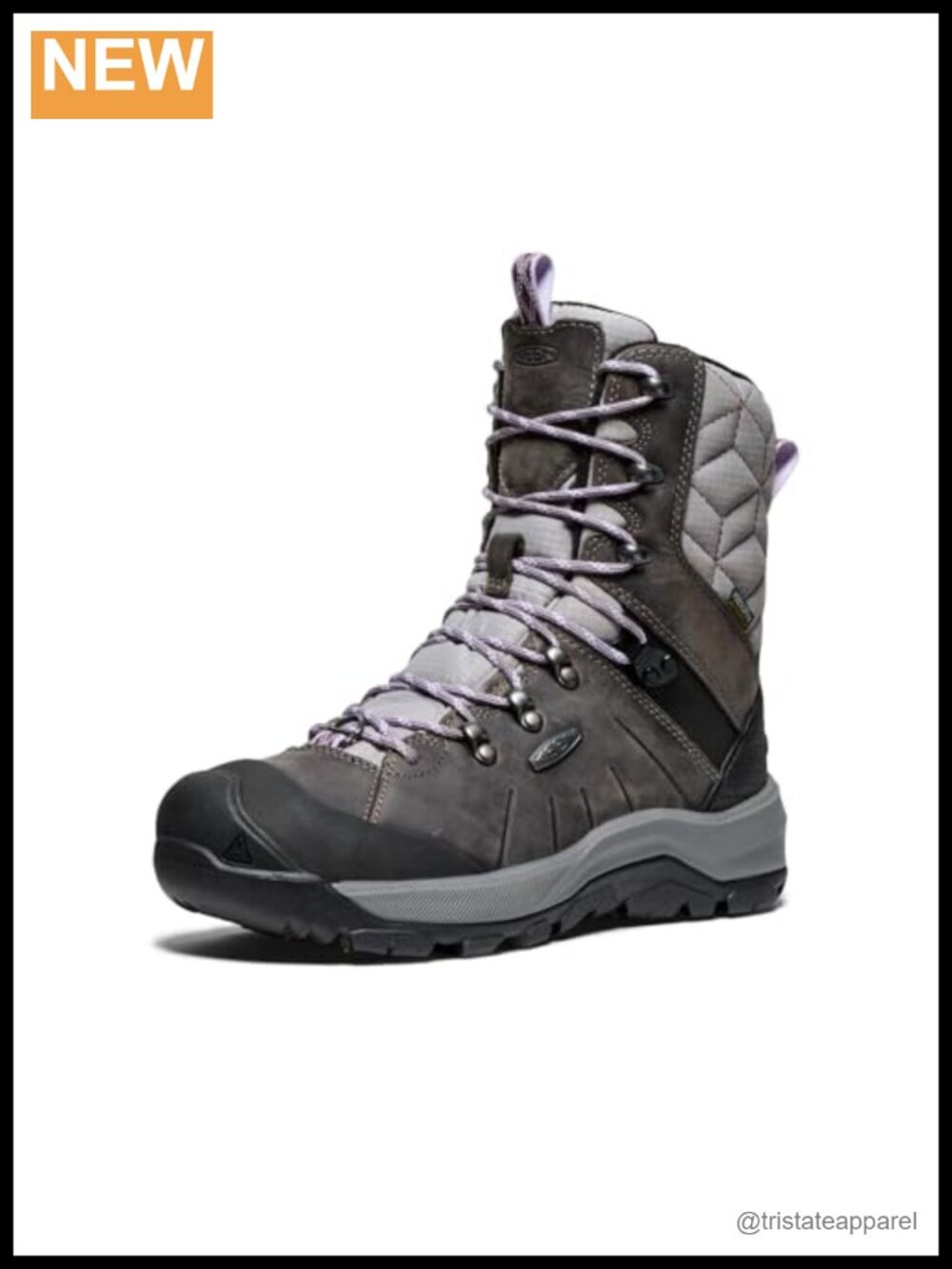 Waterproof Insulated Snow Boot -40F Winter Trail Boot Calf High